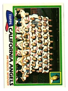 1981 Topps - #663 Angels Team - Picture 1 of 2