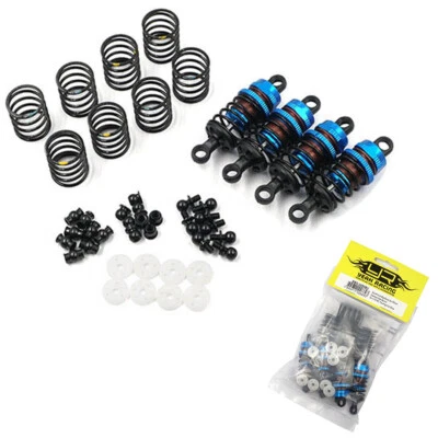 Yeah Racing BBG-0050BU Alum Big Bore Go 50mm Damper (4) Blue : 1/10 Touring Car - Image 1 of 4