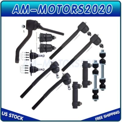 Kit de rótulas de extremo de barras de amarre delanteras de suspensión 13x para Buick LeSabre 1978-1984 Foto 1 de 4