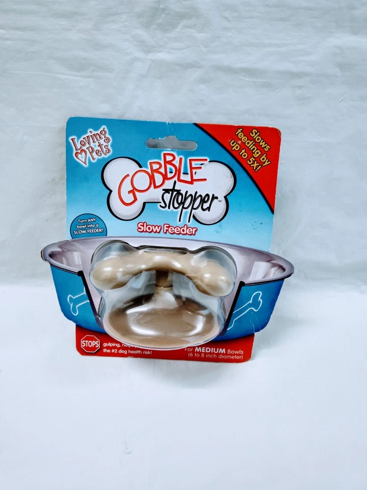Loving Pets Gobble Stopper Slow Pet Feeding Supplies For Dogs, Medium - Image 1 of 2