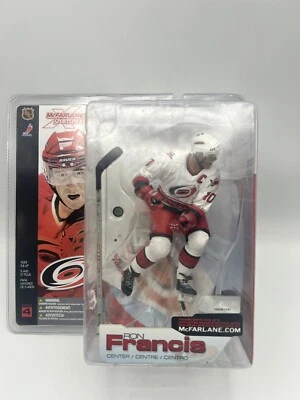 McFARLANE SPORTS SERIE 4 NHL, FIGURA VARIANTE RON FRANCIS HURACANES, PRECINTADA (4) Foto 1 de 4