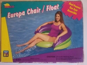 EUROPA CHAIR/FLOAT POOL INFLATABLE - Picture 1 of 2