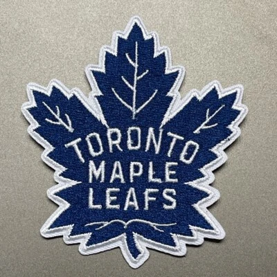 Parche de hockey Toronto Maple Leafs hierro bordado 3,25x2,85 pulgadas Foto 1 de 4