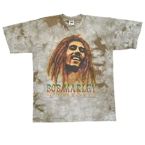 Vintage 1996 Bob Marley Shirt Size XL Tie Dye The Mountain 90's - Picture 1 of 11