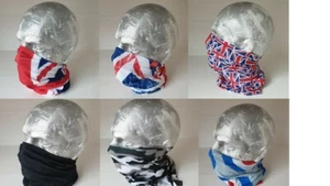 Bandana Biker Balaclava Cycling Neck Tube Scarf Snood Face Protector Multi Mask - Picture 1 of 12