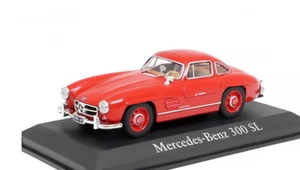 Atlas IXO Mercedes Benz 300 SL Red 1:43 Scale 4 Inch Diecast Model Car - Picture 1 of 2