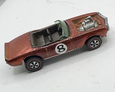 Coches Light My Firebird 1969 color naranja Redline HotWheels Foto 1 de 4