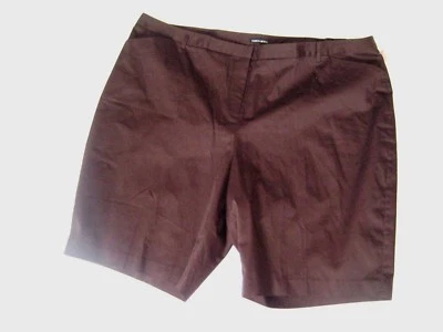 NWT Fashion Bug Women PLUS size 26W walking short stretch chino dress shorts NEW - Image 1 of 3