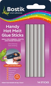 28 x 100mm 7mm Dia Bostik Handy Glue Gun Replacement All Purpose Glue Sticks - Picture 1 of 1