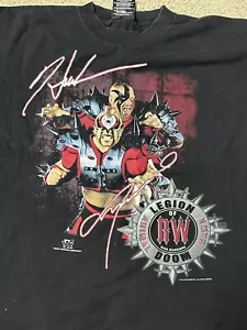 WWF WWE WCW LEGION OF DOOM ROAD WARRIORS SIZE XL SHIRT VINTAGE INSPIRED ECW NWA - Picture 1 of 6