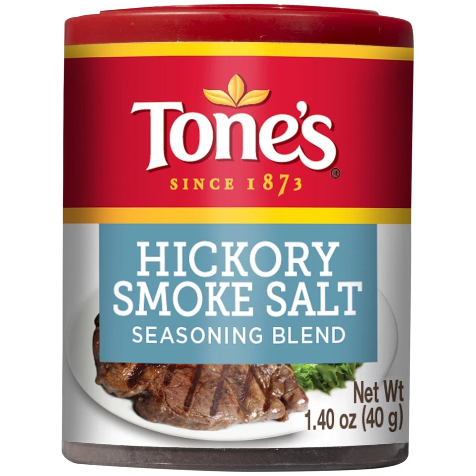 Tone's Hickory Smoked Salt, 1.40 Ounce FREE SHIPPING - Imagem 1 de 1