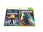 Lot Of 2 Mass Effect (microsoft Xbox 360, ) Mass Effect 1 & 3 Free Shipping!!