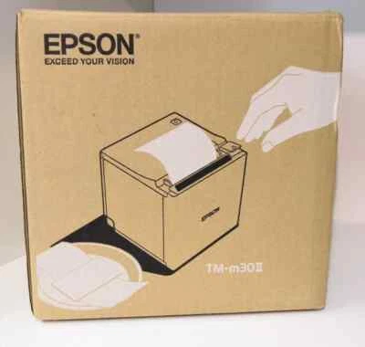Epson TM-M30II - 122 POS - Thermodrucker in Schwarz Belegdrucker USB ePOS 203dpi - Bild 1 von 4