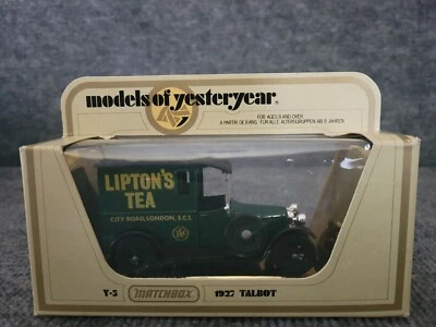 Matchbox Models Of Yesteryear 1927 TALBOT LIPTON'S TEA - Image 1 of 4