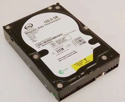 Festplatte 120 GB IDE HDD ATA Magnetic Data Technologies  MD01200-BJBW  3,5 ZOLL - Bild 1 von 2