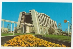 Vintage Postcard Orlando FL Walt Disney World Contemporary Resort - Picture 1 of 3