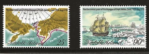 Norfolk Island Scott #235-36, Singles 1978 Complete Set FVF MNH - Picture 1 of 1