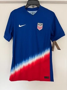 $150 XL NIKE USWNT 4-STAR USA L VAPORKNIT AWAY KIDS SOCCER JERSEY FJ1526-418 - Picture 1 of 5