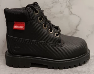 TIMBERLAND TODDLERS 6 IN HELCOR BOOT BLACK 9582R - Picture 1 of 13