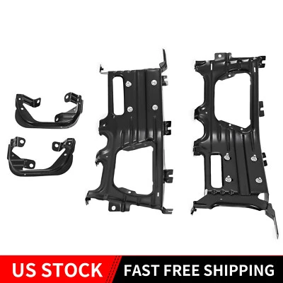 KIT SOPORTE PARACHOQUES DELANTERO ACERO PARA DODGE RAM 1500 2009-2012 JUEGO SOPORTE ANTINIEBLA Foto 1 de 4