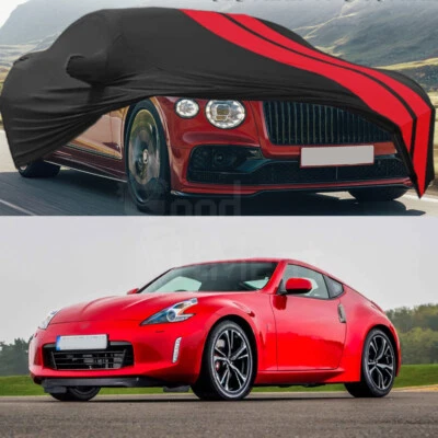 For Nissan 370Z 2009-2021 Satin Stretch Indoor Custom Full Car Cover UV Resist - Image 1 of 4
