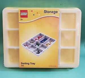 Lego Vintage Yellow Storage Sorting Tray NEW SEALED 4096