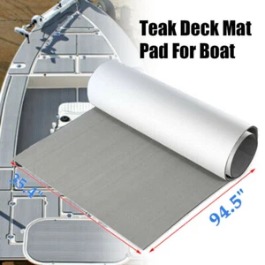EVA Schaum Boot Yacht Bodenbelag-Matte Deck Teppich Selbstklebend Matte Grau - Bild 1 von 13