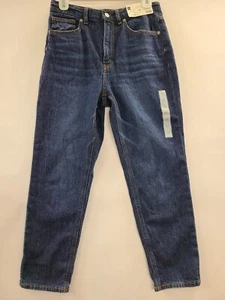 Pantalones de mezclilla GU para mujer talla 65 cm cintura tiro medio azul de Japón azul 2W - Imagen 1 de 21