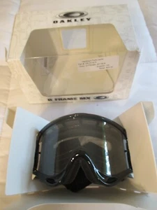 O Frame MX Oakley Jet Black Bike Goggles - Bild 1 von 3