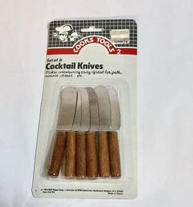 Vintage 1984 Cooks Tools 2 Set 6 Cocktailmesser - Neu - Bild 1 von 3