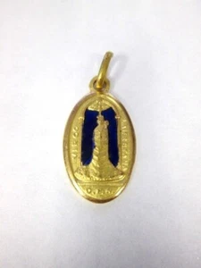 Médaillon Médaille Religieuse Madone Protectrice Des Aviateurs - Imagen 1 de 2