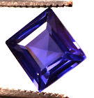 7.35 Cts. Natural Blue Tanzanite Emerald Shape Certified Loose Gemstone