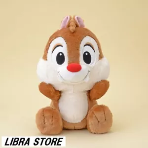 RARE Disney Chip & Dale Giga BIG Plush doll DALE Eating ver. Exclusive to JAPAN - Picture 1 of 6