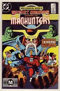 Secret Origins #22 - Jan. 1988 DC - Manhunter - 3 origin stories Near Mint (9.2) - Picture 1 of 1