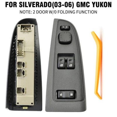 🔥15883318 Interruptor de ventana para Chevy Silverado GMC Sierra 1500 2500 3500 2003-2007 Foto 1 de 4