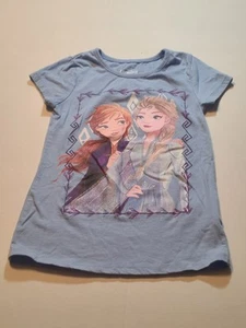 Girl's Disney Frozen 2 Shirt Size Medium (7-8) EUC - Picture 1 of 8