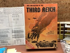 New In Box Rise And the Decline Of The Third Reich Bookcase Game - Punched - Picture 1 of 5