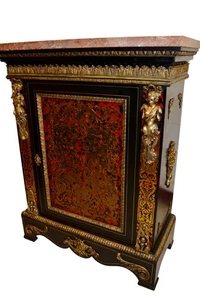 elegantes Sideboard Boulle Napoleon III Stil Epoche '900 Französisch TOP - Bild 1 von 23
