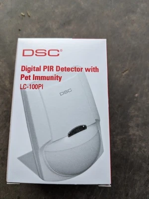 Detector de movimento DSC PIR com imunidade para animais de estimação LC-100-PI NOVO EM UMA CAIXA - Imagem 1 de 2