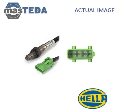 6PA 009 165-691 LAMBDA OXYGEN O2 SENSOR FRONT HELLA NEW OE REPLACEMENT - Image 1 of 4