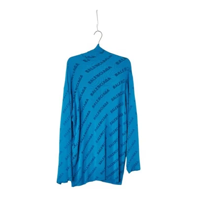 BALENCIAGA Suéter Cuello Alto Talla: L 719056 Mujer 【Usado】 Foto 1 de 4