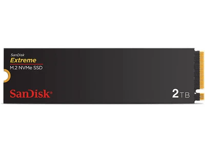 Disco duro SSD interno 2TB - SanDisk Extreme® M.2 NVMe SSD, Hasta 5150 MB/s lect