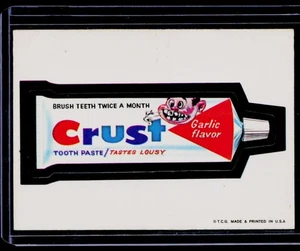 1973 Topps Wacky Packages Series 1 Crust Tooth Paste ***VERY GOOD*** - Picture 1 of 2