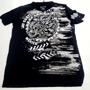 Ay Guey Mexiko Guerrero Krieger Grafik T-Shirt Medium neu ohne Etikett ¡ay Guey! Original - Bild 1 von 8