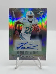 2024 Panni Prizm DECA - KNOWSHON MORENO Silver Prizm Auto Dolphins SSP MINT❗️ - Foto 1 di 2