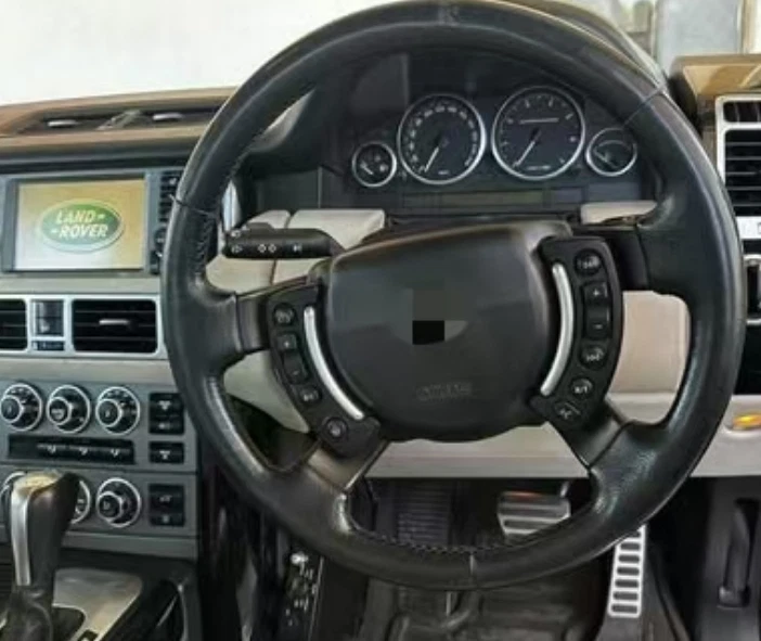 Volante de fibra de carbono personalizado para Land Rover Range Rover L322 2003-2012 Foto 1 de 4