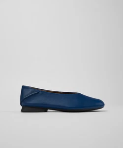 HOT SELLING CAMPER Casi Myra Blue leather ballerinas for women - Picture 1 of 6