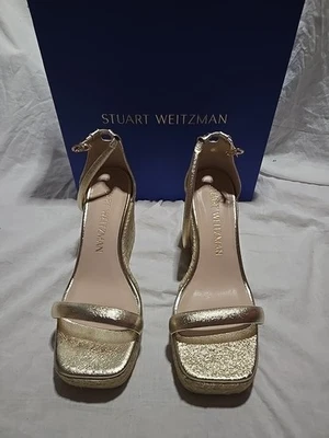 Stuart Weitzman Nudist Espadril Wedge Sz. 10 - Image 1 of 4