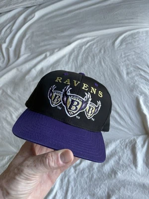 Винтажная бейсболка 90-х Baltimore Ravens Shield x3  - Изображение 1 из 4