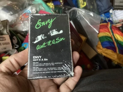 Envy: Ain't It A Sin Cassette Tape 1987 Produced by Dee Snider ATCO Sealed New! - Image 1 of 2